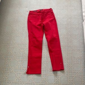 Very cute never worn skinny red jeans.